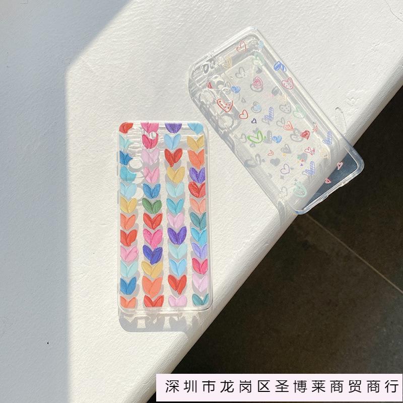 Подходит для Samsung S25ultra Apple iPhone 17 дюймов Девушка Граффити Любовь Чехол для Мобильного Телефона Расписной Защитный Чехол