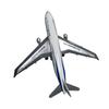 2 шт. Модель самолета-симулятора Реалистичный инерционный пассажирский самолет Игрушка Настольная фигурка самолета Украшение Детский подарок для коллекционирования для мальчиков