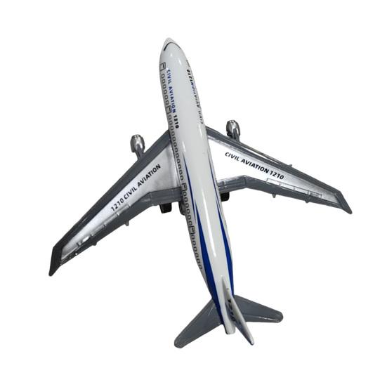 2 шт. Модель самолета-симулятора Реалистичный инерционный пассажирский самолет Игрушка Настольная фигурка самолета Украшение Детский подарок для коллекционирования для мальчиков