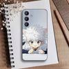 F-Киллуа Зольдик H-Hunter X Hunter Чехол для телефона Samsung Galaxy A73,21,22,32,71,53,52,51,80,5G Мягкий Черный Чехол