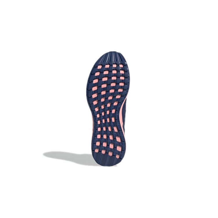adidas Rapidarun J Прочные Нескользящие Амортизирующие Низкие Кроссовки для Бега Детские Кроссовки Синий Розовый EF9243