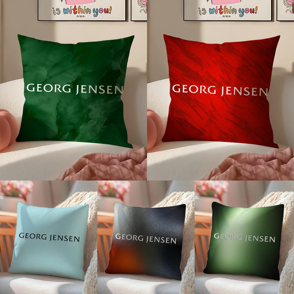 Navias Superb Design Georg JensenA Cushion Cover Silky elegant Comfort Sofa Bed Invisible zipper Beach pillowcase
