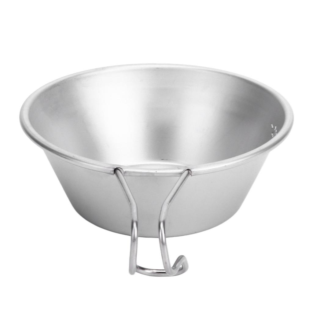 Кружка для кемпинга, миска для туризма, кружка из нержавеющей стали с ручкой в форме крючка для путешествий на открытом воздухе, пикника