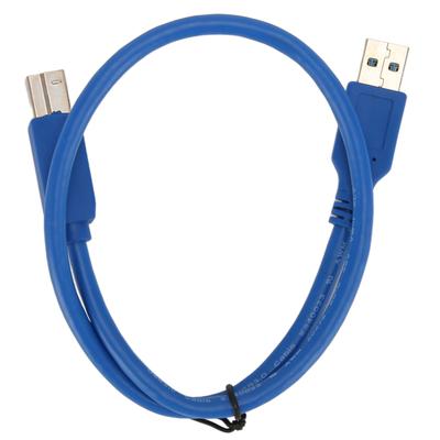 Кабель для печати USB3.0 A папа к B папа 1,64 фута 5 Гбит/с Высокоскоростной шнур для принтера и сканера для передачи данных