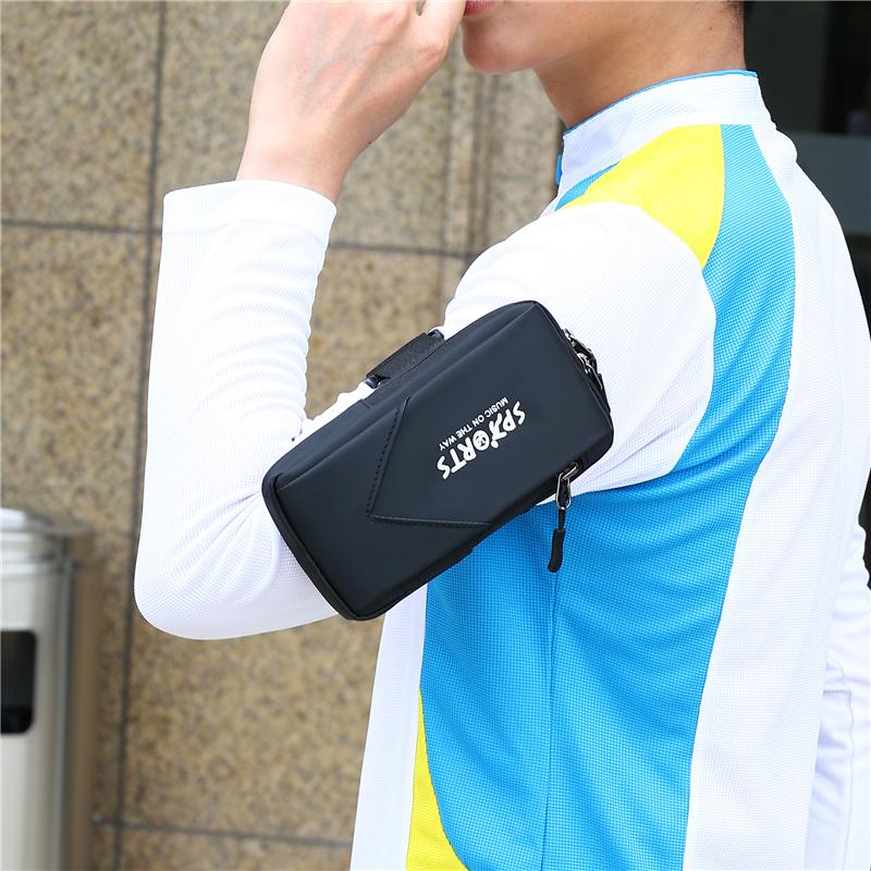 Sports Running Mobile Phone Bag Mini Men's Women's Portable Wrist Arm Polyester