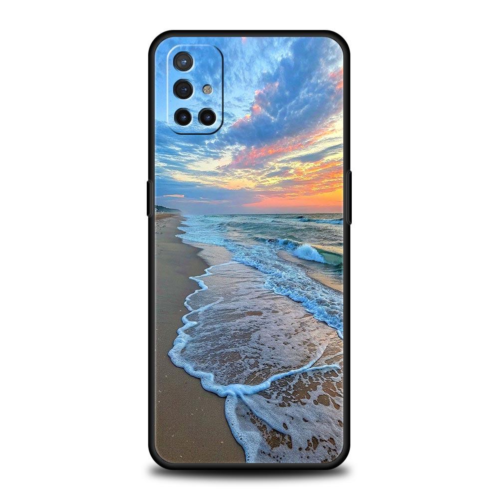 Морской пейзаж Волна Пляж Чехол для телефона Для OnePlus 15 13 12 11 10 Pro 13T 13R 12R 9 8T 8 7 7T 9R Nord 2T CE 2 3 4 5G