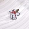 Trendy Cartoon Alloy Character Brooch Eyecatching Decorative Pin For Lovers Fashion