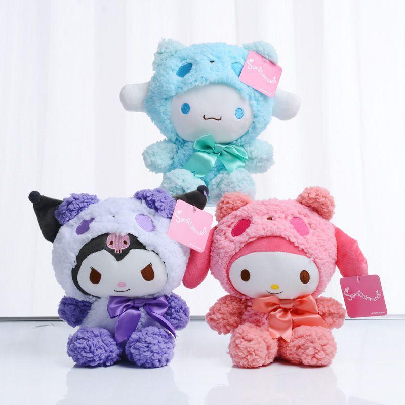My Melody Cinnamoroll Kuromi Sanrio Плюшевая игрушка Мягкая кукла Подарки
