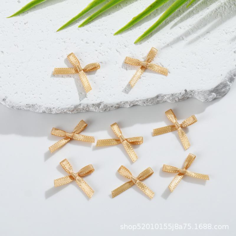 Mini Small Bow Accessories Nail Art Underwear Accessories Handmade Diy Girl Nail Decoration