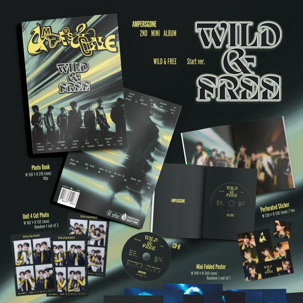 AMPERS&ONE - [WILD & FREE] 2-й мини-альбом,STAR