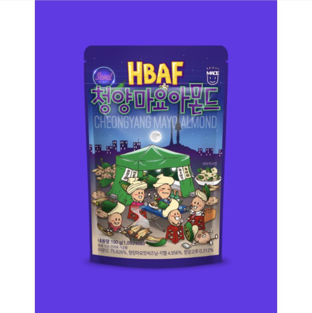 HBAF Приправленный миндаль и кешью 170 г/190 г (35 Ароматизаторов)