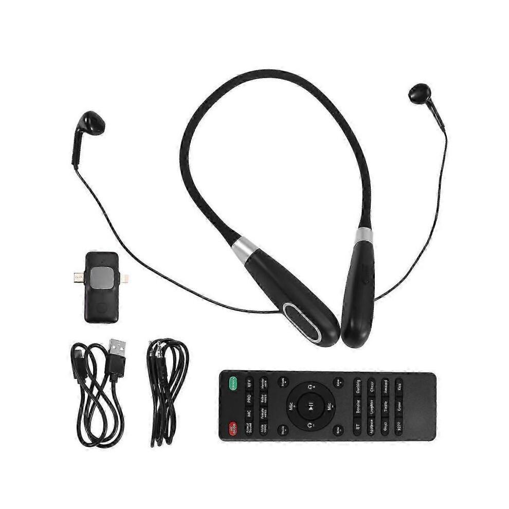 Беспроводная Bluetooth звуковая карта-гарнитура для живого звука со встроенным приемником для стриминга и записи