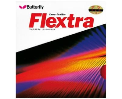 Butterfly Накладка для настольного тенниса Flextra Back Soft для начинающих 05210 Красный Средний