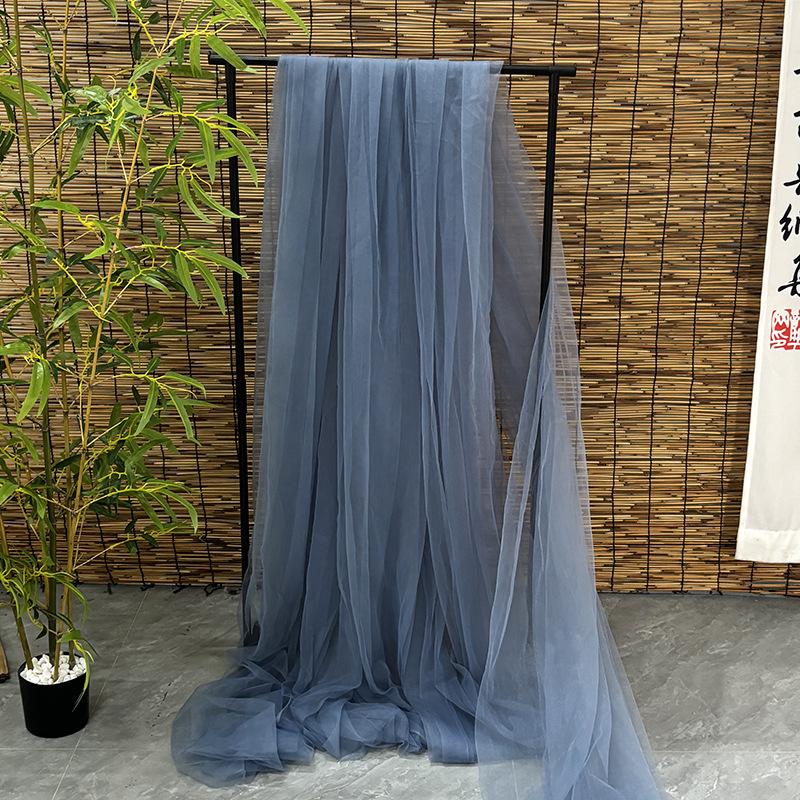 Светло-розовая марлевая занавеска с цветами сакуры с розовым нефритом и акцентами цвета розовой фасолевой пасты - швейцарская противомоскитная сетка для потолка салона красоты.