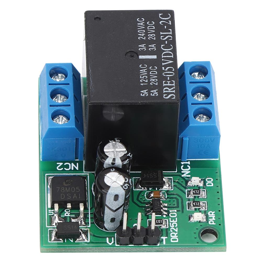 DR25E01 DPDT Relay Module Double Pole Double Throw Self Locking Bistable Relay Board(DC6 24V )