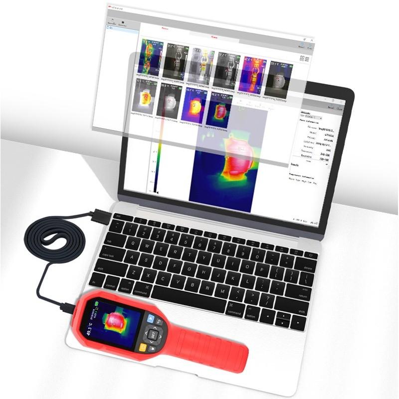 256*192 Pixel Time Live Infrared Thermometer Portable Industrial Handheld Thermal Camera