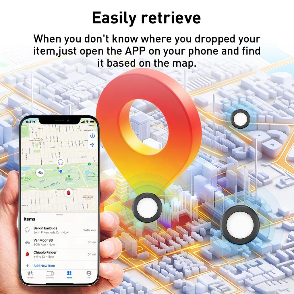GPS-трекер Магнитный Мини-локатор для IOS Автомобиля Велосипеда Мотоцикла Противоугонное Устройство Сильный Магнит Скрытое Отслеживание Умная Метка Чехол
