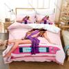 Argentine Urban Pop Star Emilia Mernes Full Printed 3PCS Bedding Duvet Cover + 2 Pillowcases Teen Dorm Home Decoration