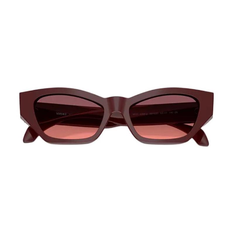 Versace Modern Style Acetate Cat Eye Sunglasses Women's Red 25283495 O4488U-O55152053_ONUL-red 53