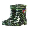 2025 Green Camo Men's Short Ankle Pvc Rain Boots Wellington Anti Slip Wear Working Men's Rain Boots Wholesale