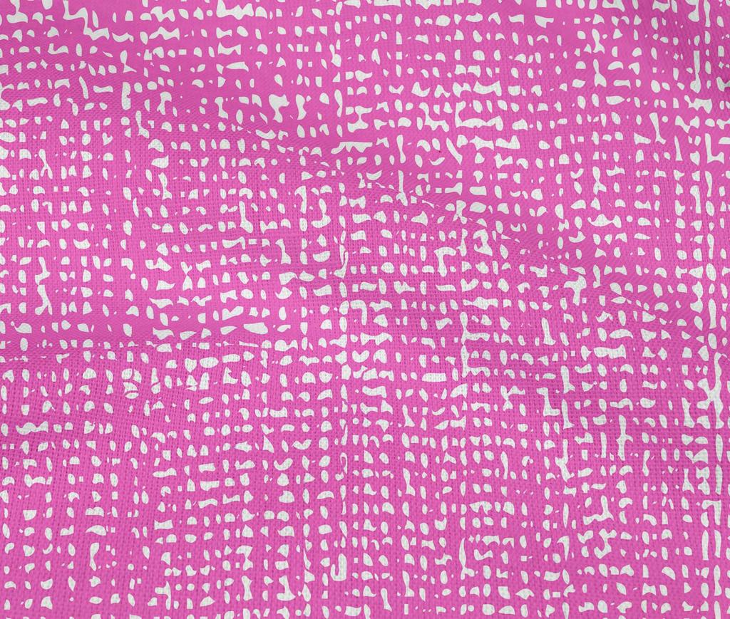 oneOone Хлопчатобумажная гибкая ткань цвета фуксии розовая текстурная ткань для шитья напечатанная ремесленная ткань во дворе 40 дюймов