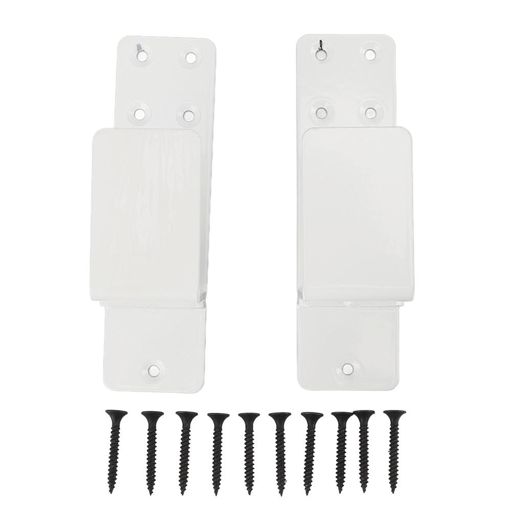 2 шт. кронштейны для дверных баррикад, держатель для открытого бруса, углеродистая сталь, простая установка, U-образный кронштейн для гаража