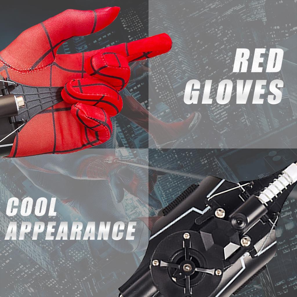 Веб-игрушка на запястье, USB-зарядное устройство, автоматический съемник, который действительно стреляет, ролевая игра, настоящие веб-шутеры, отличный подарок