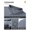 ROMON Мужская быстросохнущая рубашка-поло из ледяного шелка 2025 3T091250
