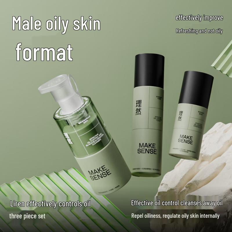 Liran Effective Oil Control 3-Piece Skincare Set