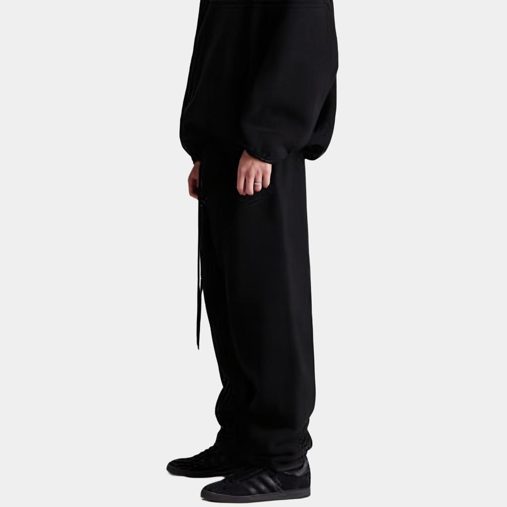 Fear of God Essentials Штаны из поларфлиса, цвет черный, мужские, низ 130SP244254F