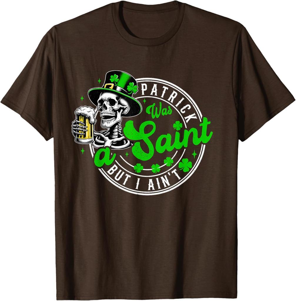 Retro Funny St Patricks Day Beer Drink Ireland Unisex T-Shirt