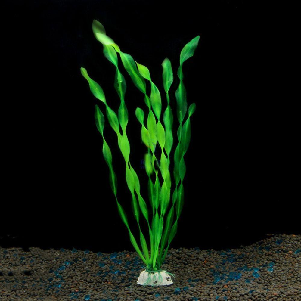 Lifelike Artificial Water Plant Plastic Water Weeds Ornament Aquatic Grass  Fish Tank