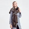 Wrap-up Striped Scarf, Thickened Imitation Cashmere Soft Scarf, Shawl