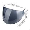 Helmets Lens Visor Helmet Shield, Summer Sun Protection Cover,