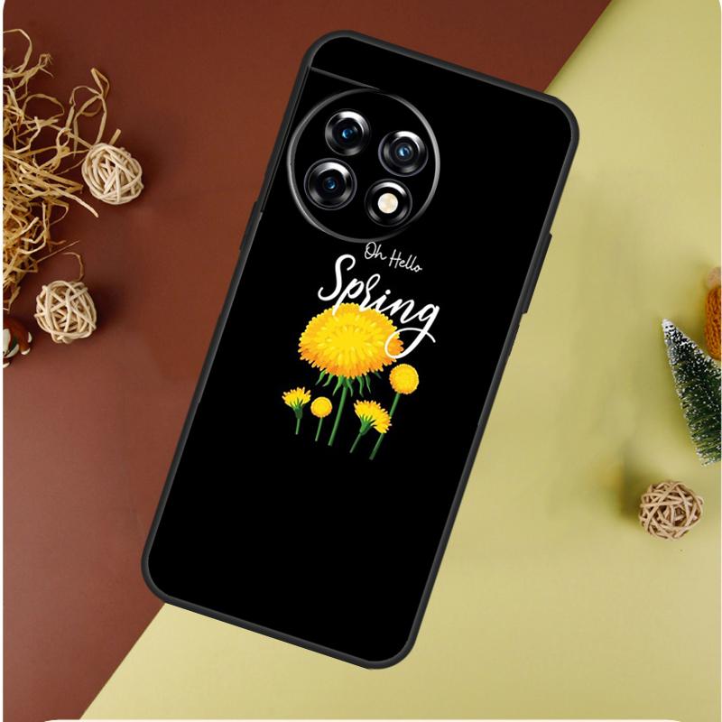 Чехол для телефона Hello Spring Flowers для OnePlus 13 12 11 12R 13R 9 10 Pro 8T 9RT 10T 10R Nord 4 CE 2 3 Lite N20 N30