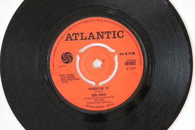 7-дюймовая пластинка ДОН КОВЕЙ - Шингалинг '67 584082 Atlantic 1967 Великобритания Соул/Фанк Б/У