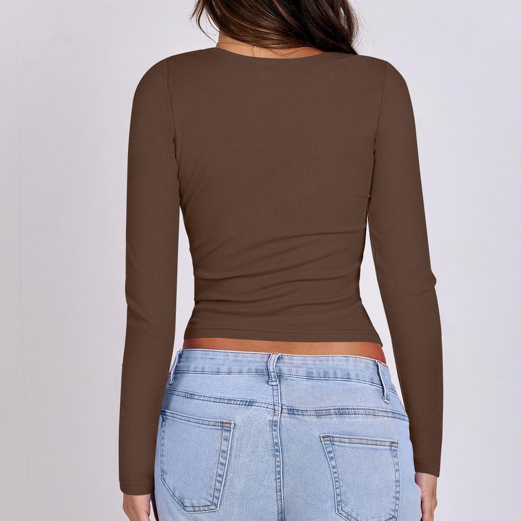 Топы для женщин, пуловеры с длинными рукавами, повседневные рубашки, топ