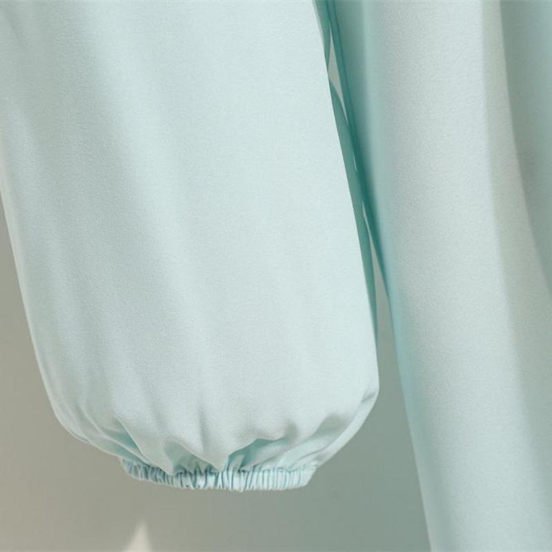 Модное женское однотонное платье с длинным рукавом и круглым вырезом, повседневное платье для вечеринки в стиле бохо