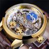 European and American Men's Fashionable and Casual Hollow Mechanical Waterproof Fully Automatic Mechanical Watch
