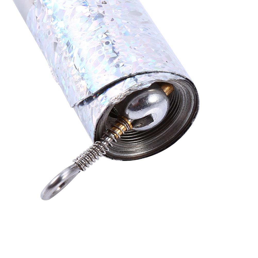 Появляющийся трость металл серебро фокусы крупный план иллюзия шелк к палочке