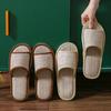 Summer Women's Casual Flat Home Linen Slippers