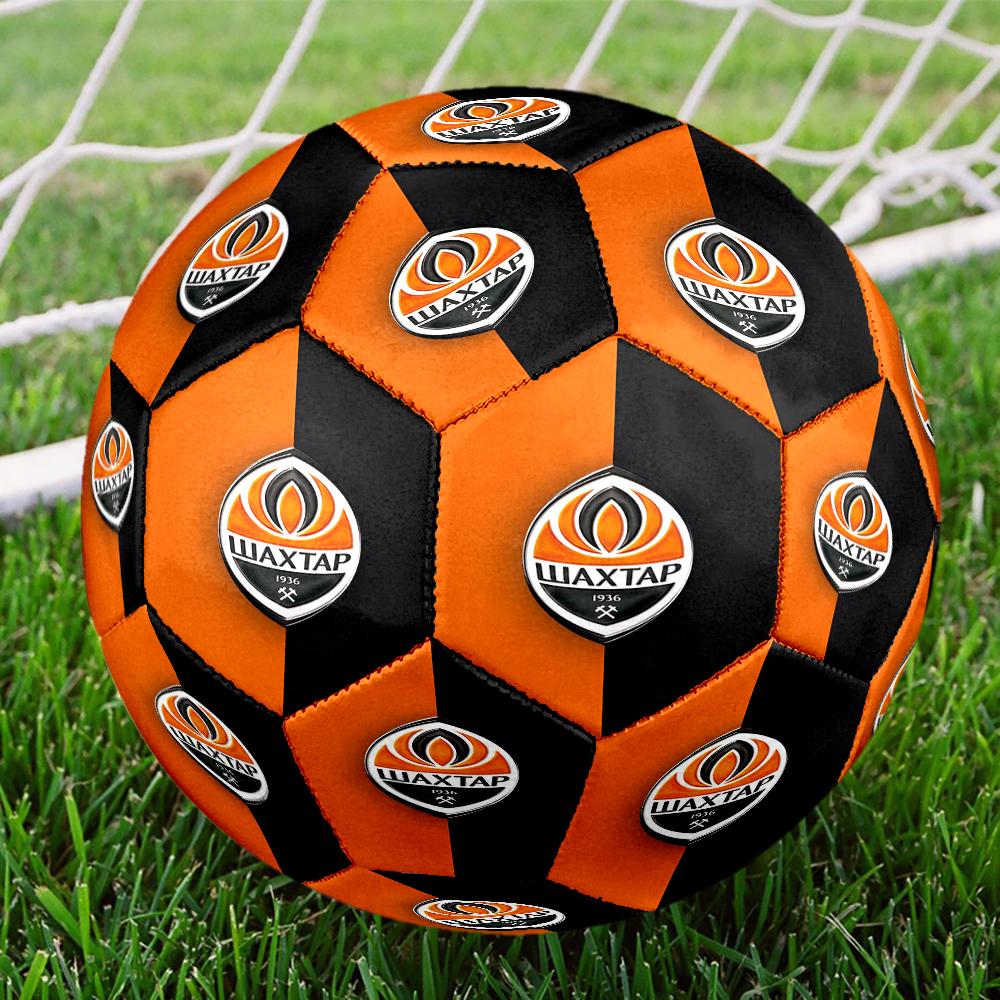 Shakhtar Donetsk Crest Design Size 5 Soccer Ball,Indoor/Outdoor Suitable for Training Matches Tournaments Practice Games Perfect Gift for Fan
