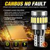 2 шт. Светодиодные лампы W5W T10 Canbus 4014 24SMD 168 194 LED 5W5 Для салона автомобиля, купола, чтения, подсветки номерного знака, сигнальная лампа 6000K Белый