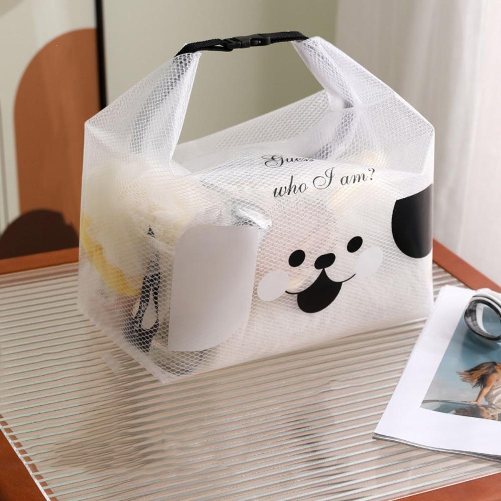 Mesh Travel Toiletry Bag Waterproof Cosmetic Storage Bag Portable Cosmetic Container  Fitness