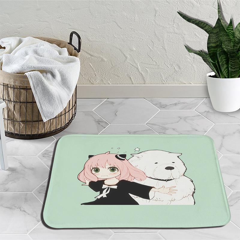 Семейный прикроватный коврик Spy X Anya Forger, дверной ковер Loid Yor Forger, мультяшный напольный коврик для гостиной, тапис, украшение, гобелен