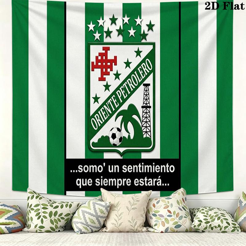 Oriente Petrolero Wall Tapestry Aesthetic Wall Hanging Printed Fabric Blanket Decorative Tapestries for Bedroom Living Room Home Decor