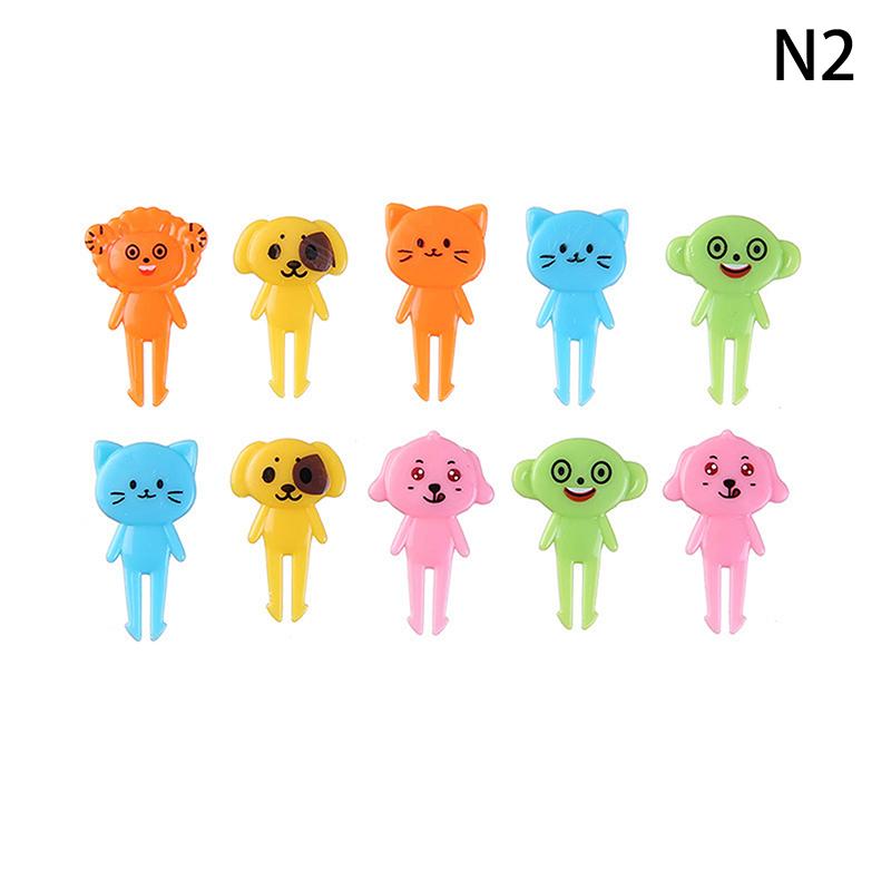 Animal Food Picks Mini Forks For Kids Cute Fruit Fork Bento Box Bento Accessories Food Decoration Fork Food Picks For Kids