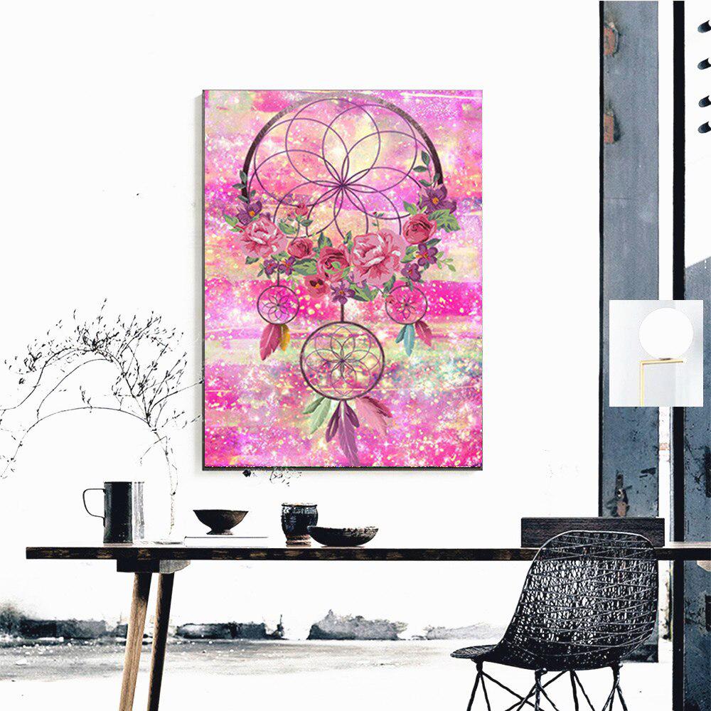 Полный круглый Алмазная мозаика Ловец снов 5D DIY Алмазная картина Алмазная вышивка