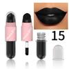 CmaaDu Face Lipstick, Red Lip Gloss Two -in -one Matte Cup Is Easy To Color