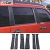 JeCar Car Window Middle Pillar Plate Decoration Protector Cover Trim Stickers For Dodge Nitro 2007-2012 Exterior